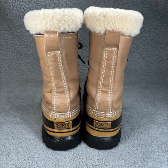 Sorel Caribou Boots Mens 11 Virgin Wool Insulated Kaufman Made in Canada Winter - Picture 6 of 12